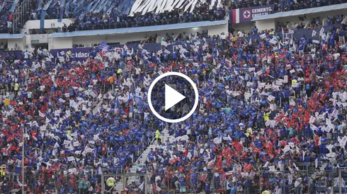 La afición de Cruz Azul estuvo a la altura ante Pumas.