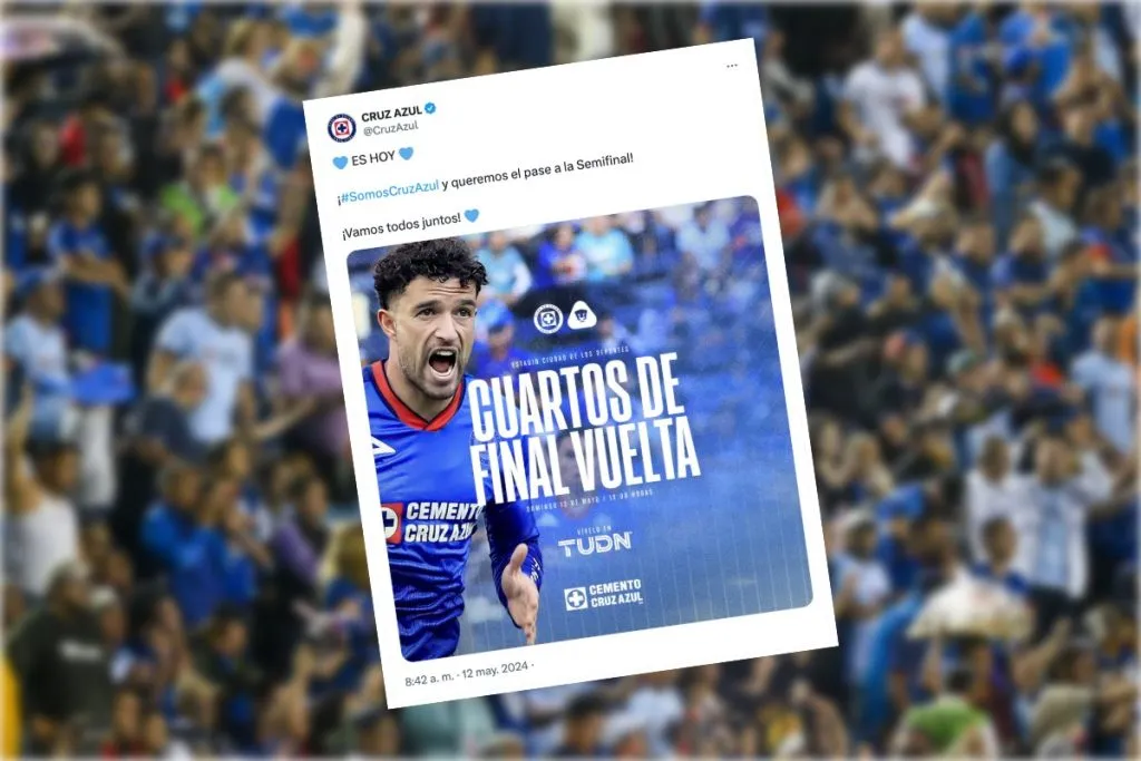 Cruz Azul buscará su pase a la Semifinal del Clausura 2024.
