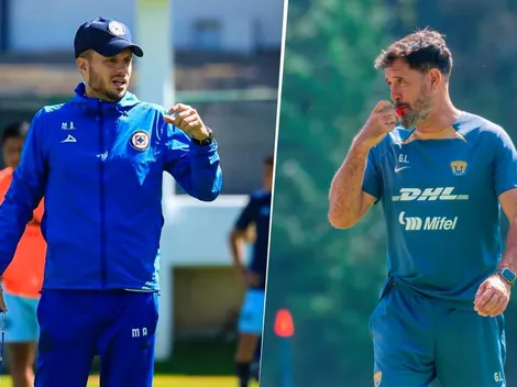 Las alineaciones del Pumas vs. Cruz Azul por la liguilla