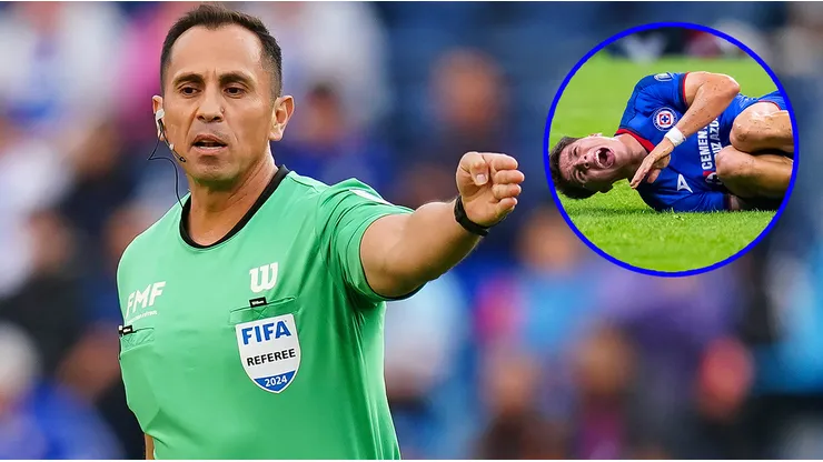 Luis Enrique Santander pitará el partido de Cruz Azul contra Pumas.