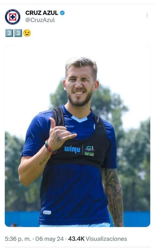 La publicación de Cruz Azul que enloqueció a la afición.
