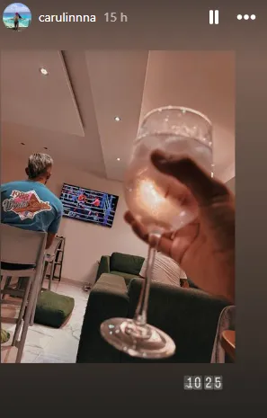 Publicación de la esposa de Gonzalo Piovi