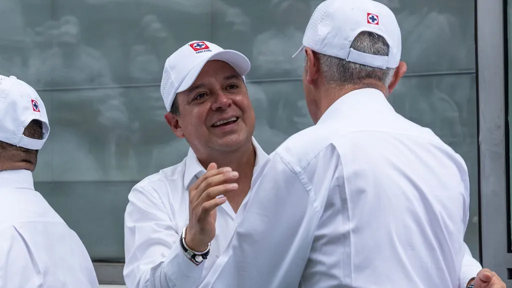 Víctor Velázquez, presidente de Cruz Azul.