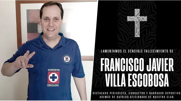 Cruz Azul mandó condolencia por Paco Villa.