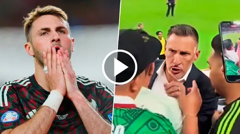 El Chaco discutió con aficionados por Santi