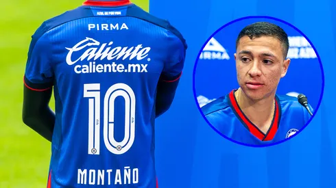 Andrés Montño eligió portar el 10 en Cruz Azul.