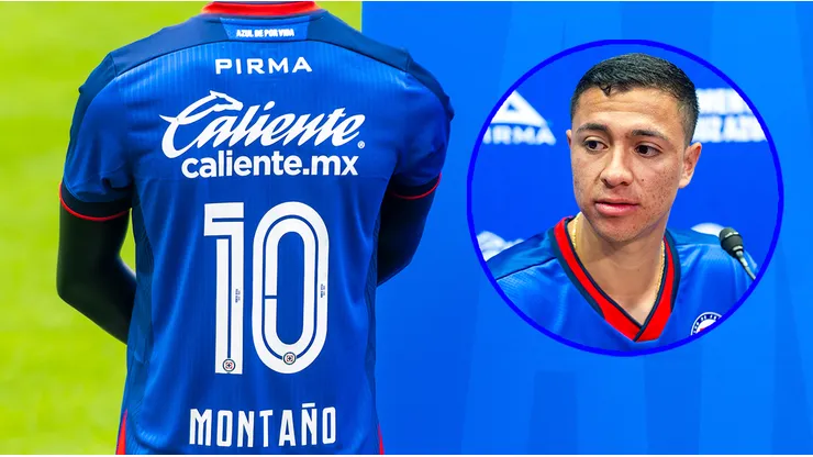 Andrés Montño eligió portar el 10 en Cruz Azul.
