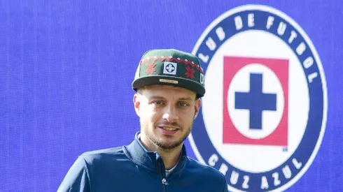 Martín Anselmi estuvo en la presentación de Cemix en Cruz Azul