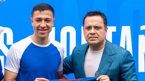 Andrés Montaño fue presentado oficialmente en Cruz Azul.