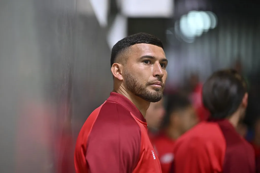 Juan Escobar en la previa de un juego con el Toluca (Imago 7)
