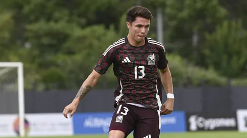 El joven canterano de los cementeros recibió un duro golpe en la disputa del duelo entre México y Costa de Marfil en en el torneo Maurice Revello.