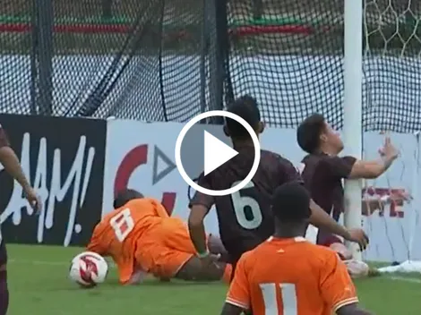 Durísima lesión de Huescas en el Maurice Revello