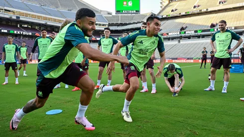 Posible alineación de México vs. Brasil.
