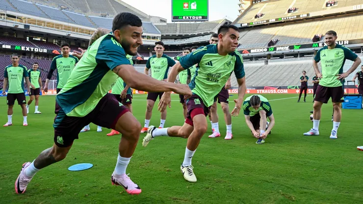 Posible alineación de México vs. Brasil.