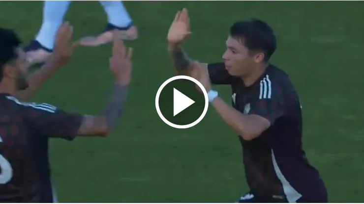 Huescas fue titular con el Tri Sub 23 en Francia.