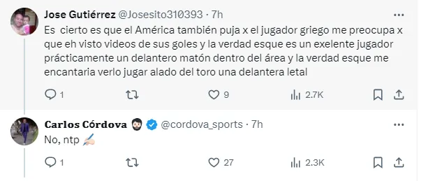 Conversación de Córdova (X)