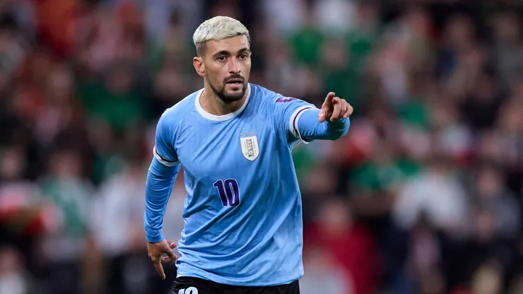 Giorgian de Arrascaeta, talentoso mediocampista uruguayo.