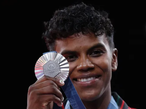 Así reaccionó Giménez a la medalla de Prisca Awiti