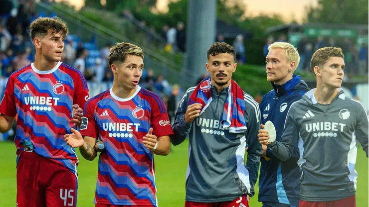 El canterano de los cementeros volvió a ser titular con el FC Copenhague en la Superliga de Dinamarca.