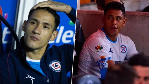 Un divertido momento entre Antuna y Romo.