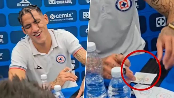 Antuna y un momento más que curioso
