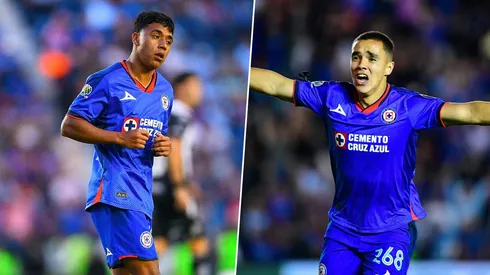 Dos de las figuras jóvenes de Cruz Azul