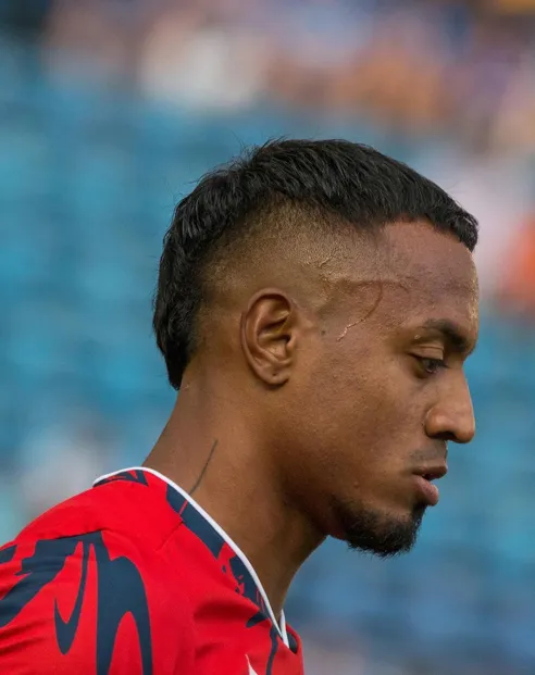 Willer Ditta en la previa de un partido de Cruz Azul (Orlando Rizo)