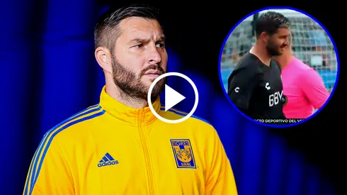 Gignac le negó el saludo al Matador Hernández.