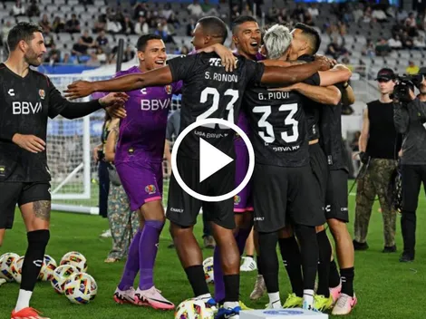 Así festejó Gonzalo Piovi tras ganar el Skills Challenge