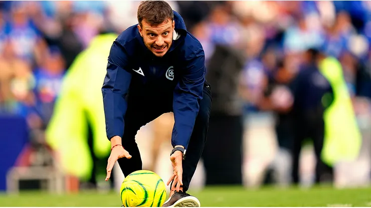 Martín Anselmi llegó como DT a Cruz Azul este año.