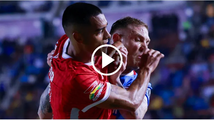 Rotondi y García protagonizaron una polémica en el Cruz Azul - Toluca.