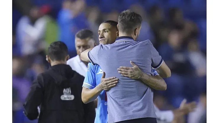 El entrenador argentino se mostró feliz por el empate de los suyos ante el Toluca en un duelo trepidante del Apertura 2024.