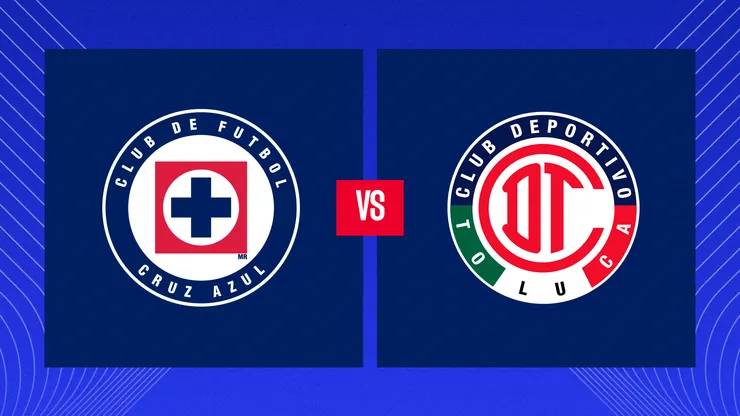 Cruz Azul recibe a Toluca.
