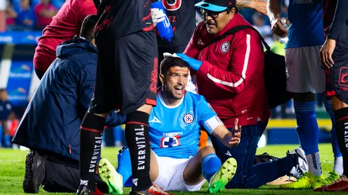 Así le quedó la cabeza a Nacho Rivero después del planchazo de Nico Díaz