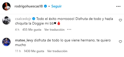 Mensaje de Carlos Salcedo