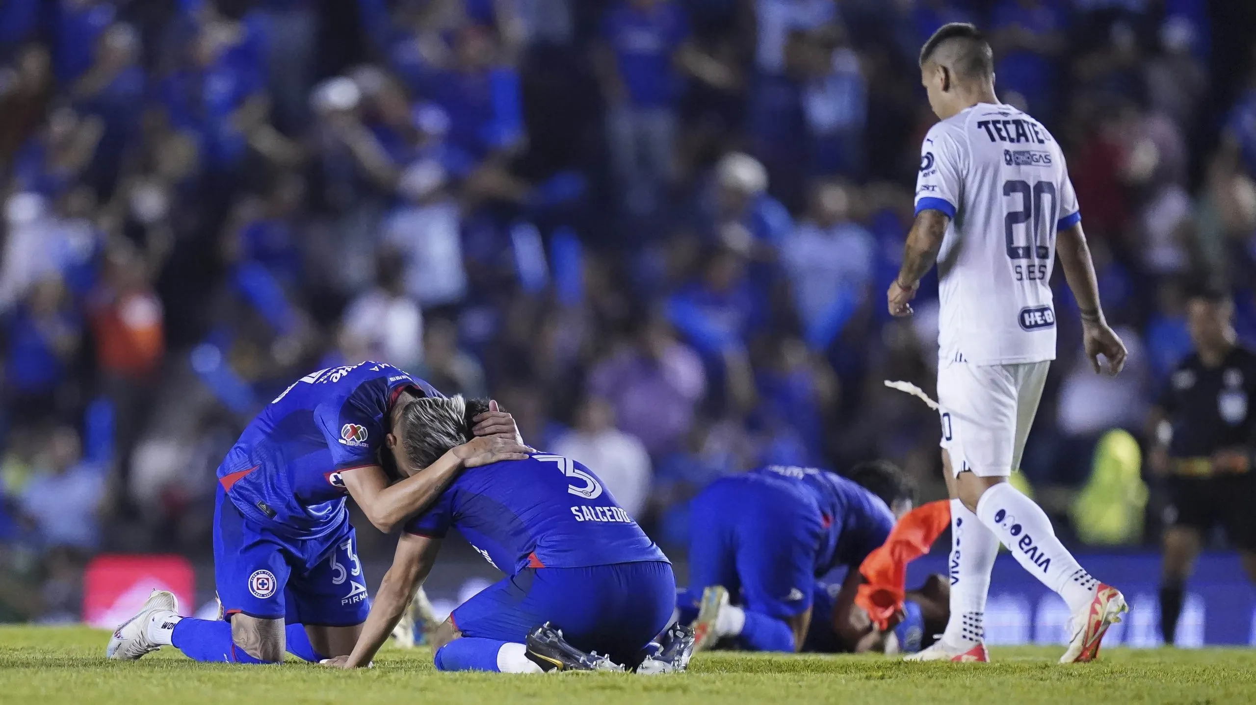 El último choque ante Rayados fue en semifinales con clasificación de Cruz Azul. (Imago 7)
