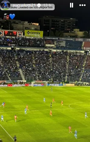 Publicación de Lotti en Instagram