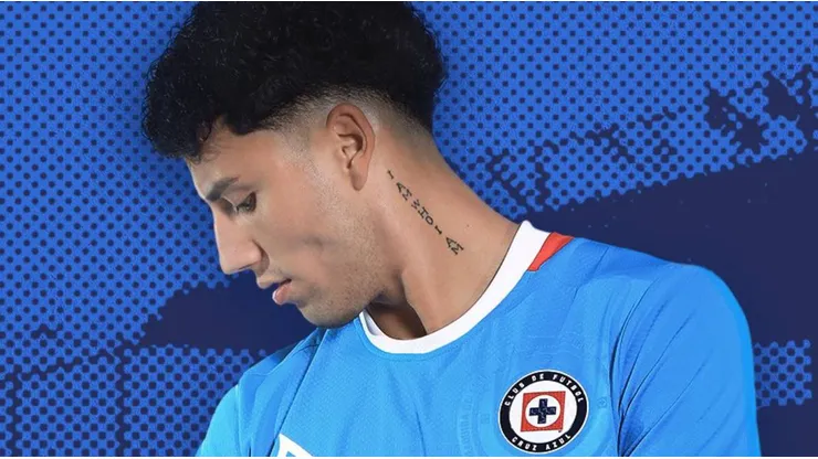 Jorge Sánchez fue presentado en Cruz Azul: este será su dorsal