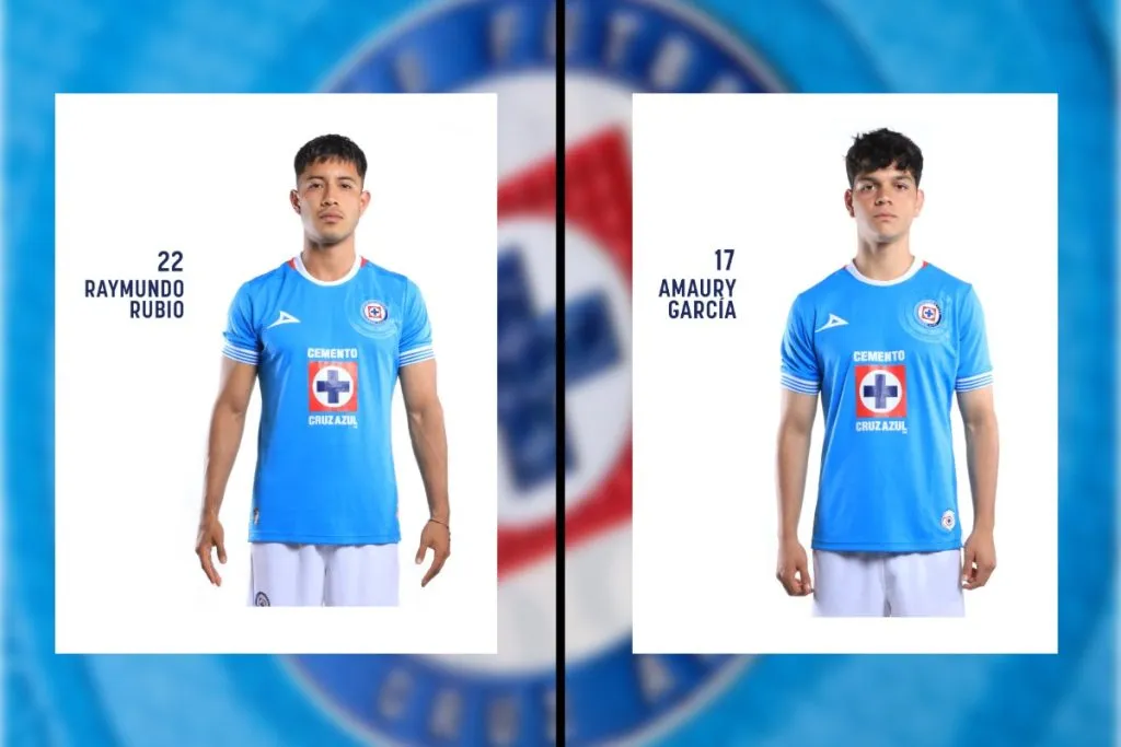 Rubio y García, refuerzos juveniles de La Máquina para el Apertura 2024.