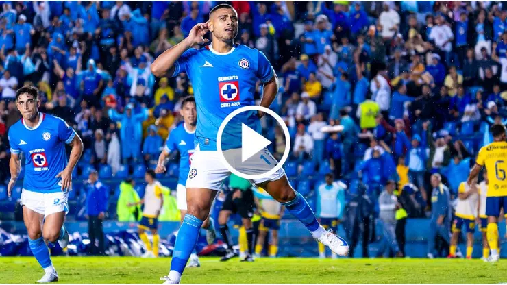 Giakoumakis enderezó el camino para Cruz Azul.