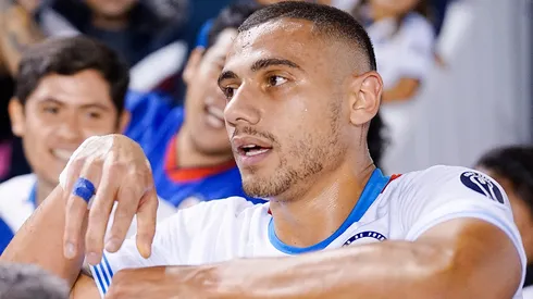 Giorgos Giakoumakis no fue titular en el partido ante Gallos.