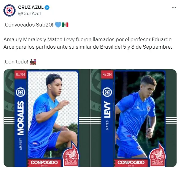 Cruz Azul volverá a perderlos: Morales y Levy convocados al Tri (X)