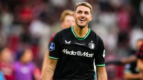 Santi Giménez recibió una visita especial.