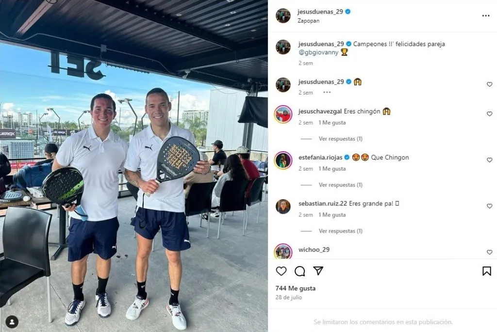 Llegó a Cruz Azul bajo críticas, se retiró y ahora se dedica a otro deporte: Jesús Dueñas (Instagram)