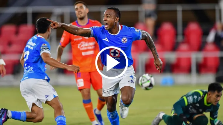 Cruz Azul remontó ante Mazatlán por Leagues Cup.
