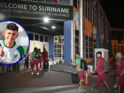 Los celestes ya están en Surinam con el Tri