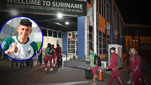 Uriel Antuna y Charly Rodríguez ya están con el Tri en Surinam.