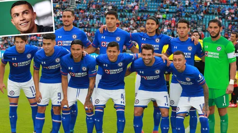 El Gullit Peña en sus años con Cruz Azul