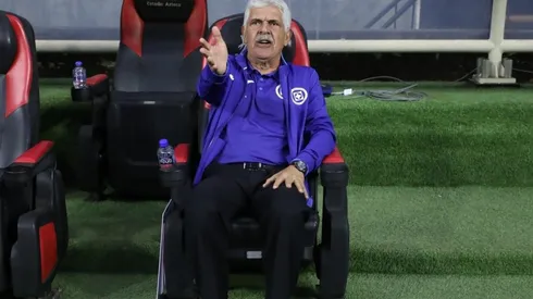 Ferretti en el partido contra Pumas