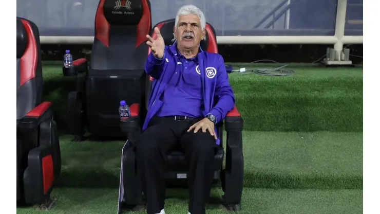 Ferretti en el partido contra Pumas